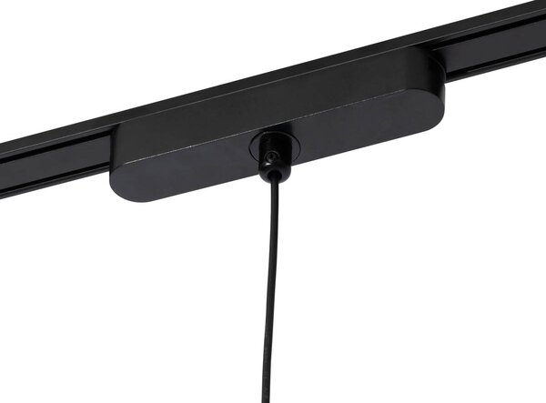 Moderna crna viseća svjetiljka za sustav tračnica 1-fazni uključujući LED - Magnetic Vance