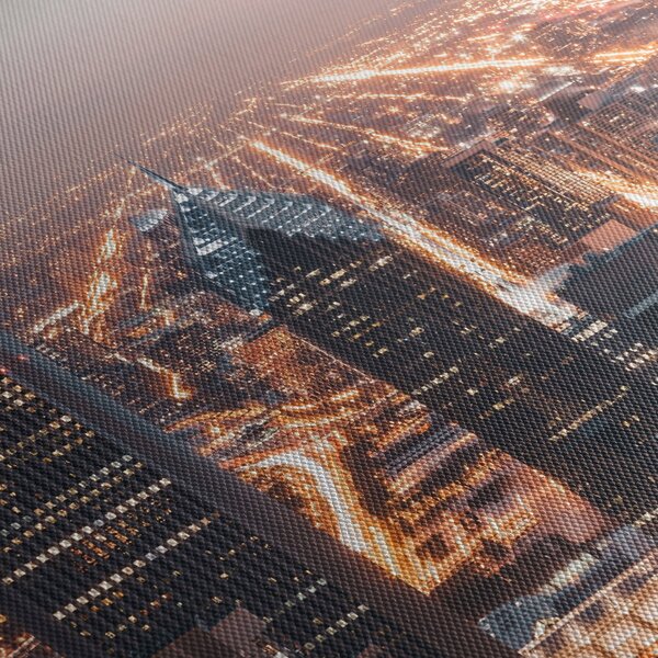 Slika svjetleće metropole (120x50 cm)