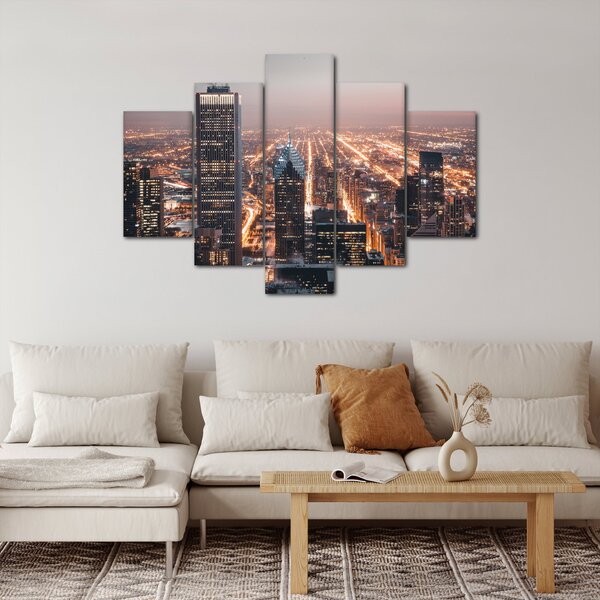 Slika svjetleće metropole (150x105 cm)