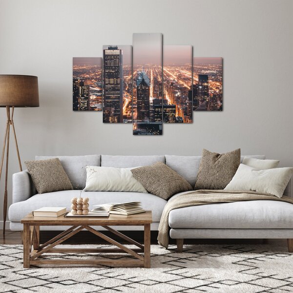 Slika svjetleće metropole (150x105 cm)