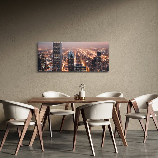 Slika svjetleće metropole (120x50 cm)