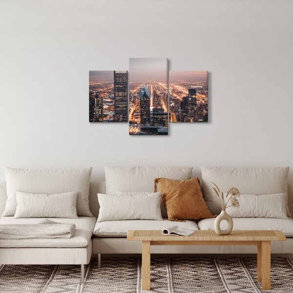Slika svjetleće metropole (90x60 cm)