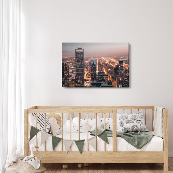 Slika svjetleće metropole (90x60 cm)