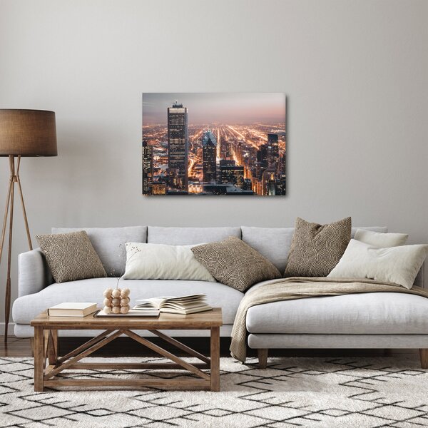 Slika svjetleće metropole (70x50 cm)