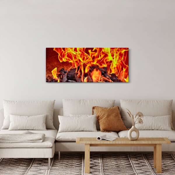Slika gorućeg ugljena (120x50 cm)