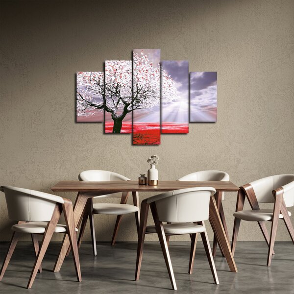 Crvena slika stabla (150x105 cm)