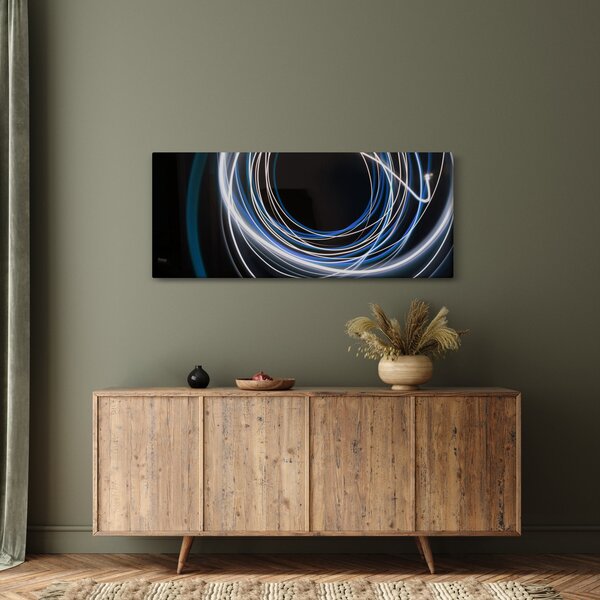 Slika plavih linija (120x50 cm)