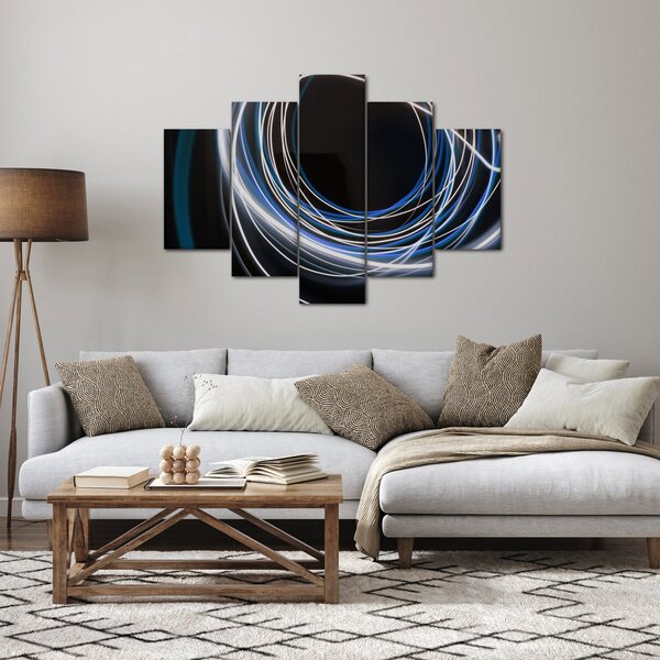 Slika plavih linija (150x105 cm)