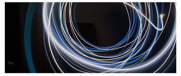 Slika plavih linija (120x50 cm)