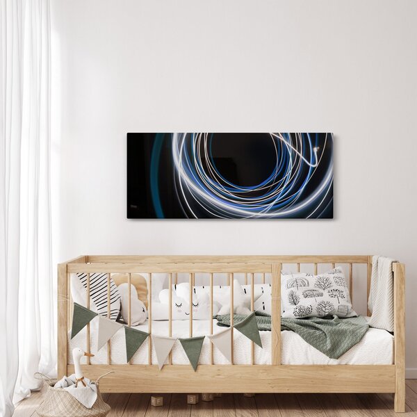 Slika plavih linija (120x50 cm)