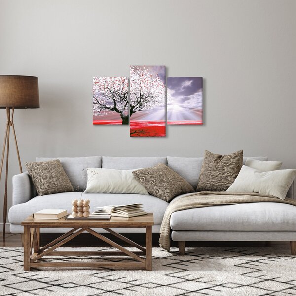 Crvena slika stabla (90x60 cm)