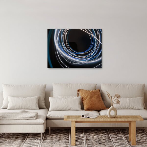 Slika plavih linija (70x50 cm)