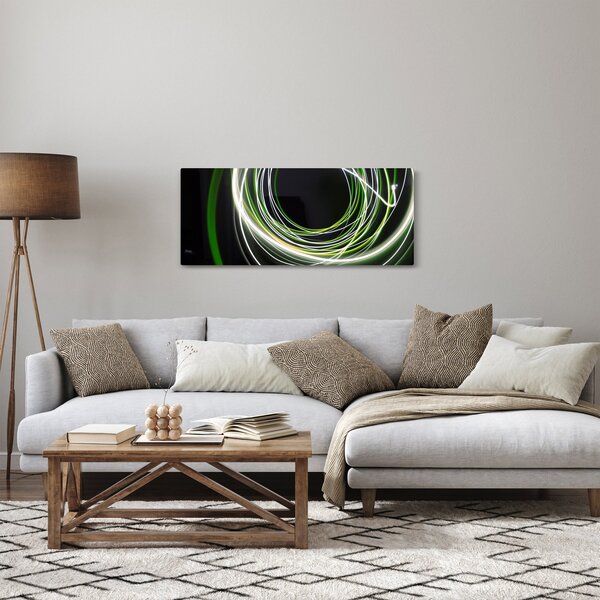 Slika zelenih linija (120x50 cm)