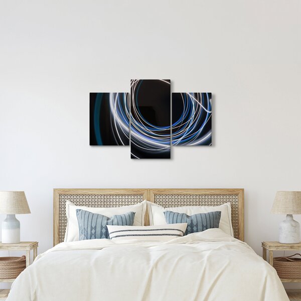 Slika plavih linija (90x60 cm)