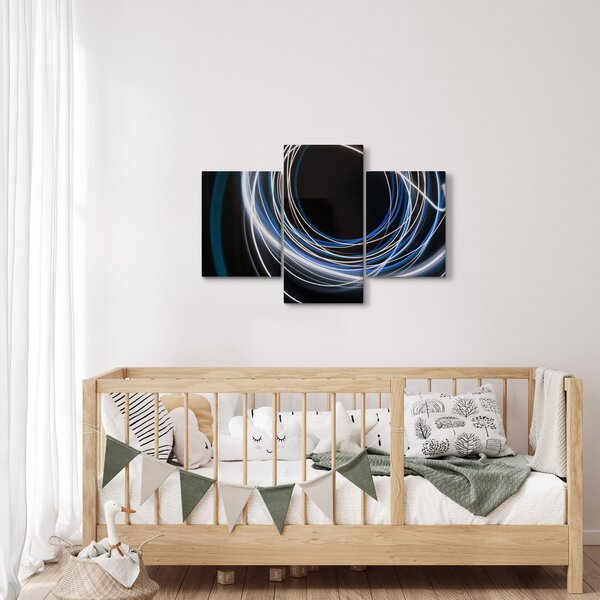 Slika plavih linija (90x60 cm)
