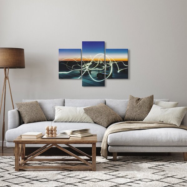 Slika - pogled na nebo s krova (90x60 cm)