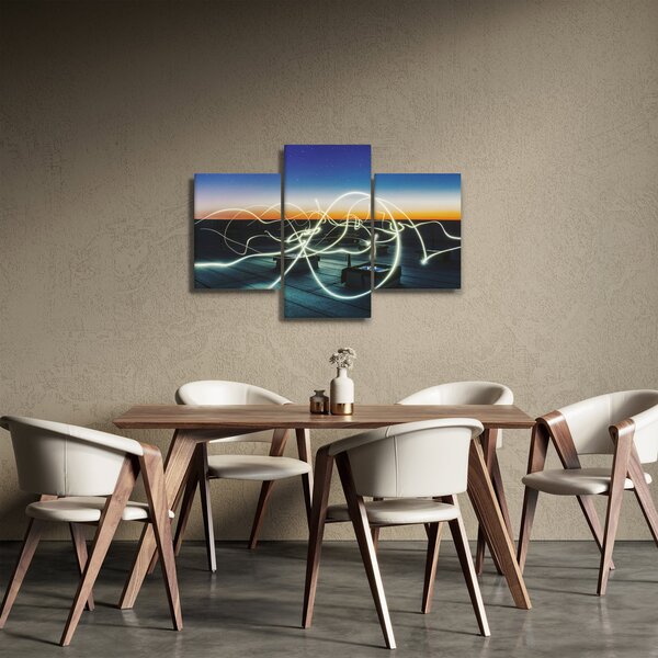 Slika - pogled na nebo s krova (90x60 cm)