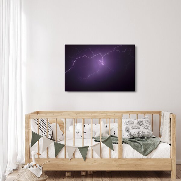 Slika munje na nebu (90x60 cm)