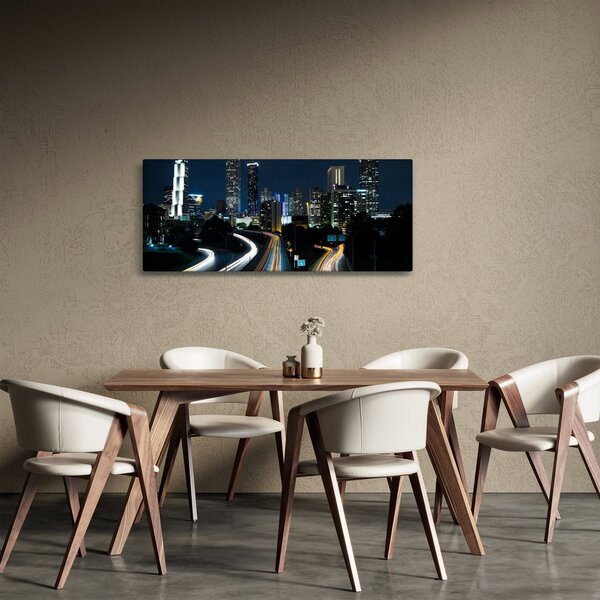 Slika noćne metropole (120x50 cm)