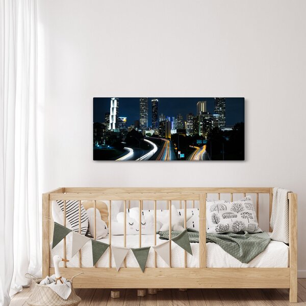 Slika noćne metropole (120x50 cm)