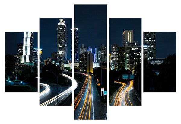 Slika noćne metropole (150x105 cm)