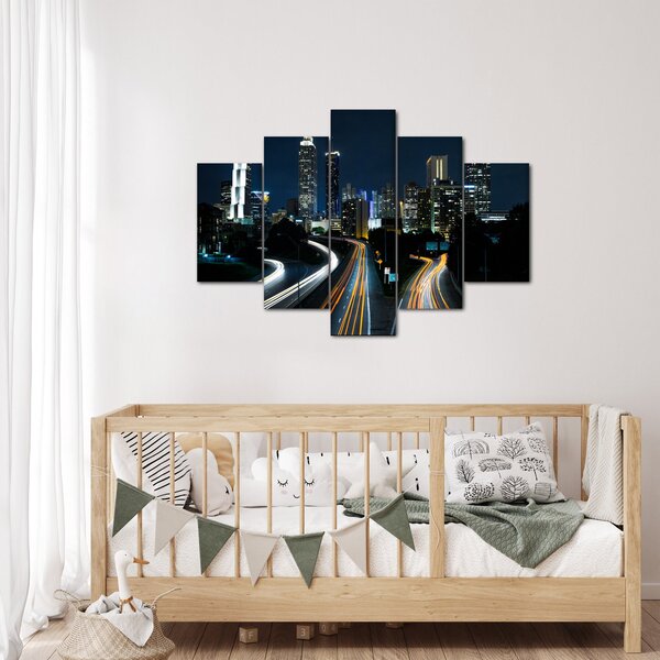 Slika noćne metropole (150x105 cm)