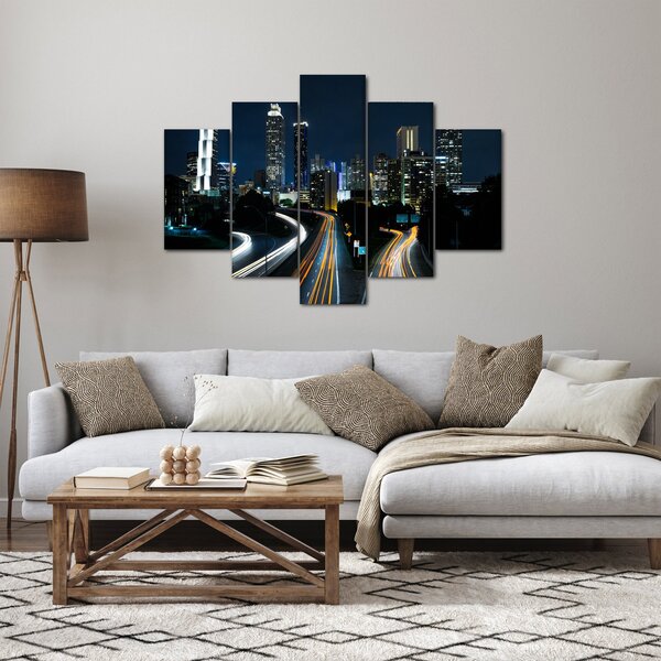Slika noćne metropole (150x105 cm)