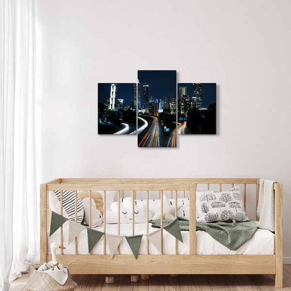 Slika noćne metropole (90x60 cm)