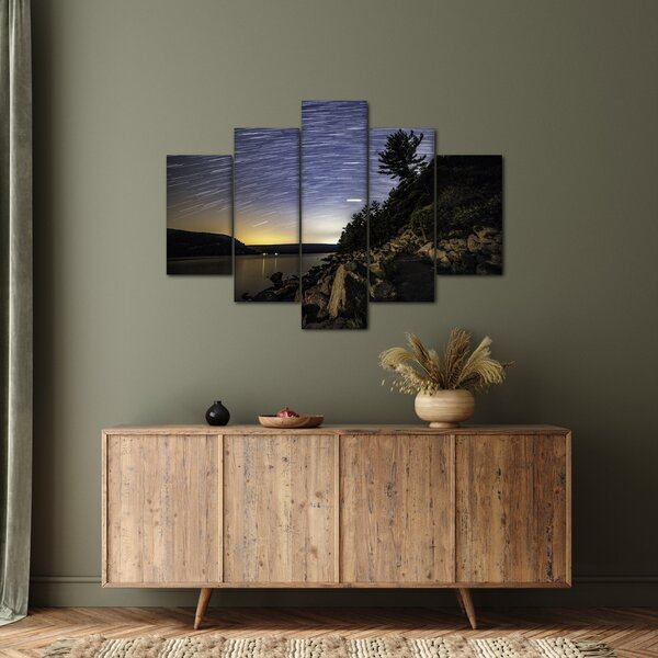 Slika - nebo u vrijeme zalaska sunca (150x105 cm)