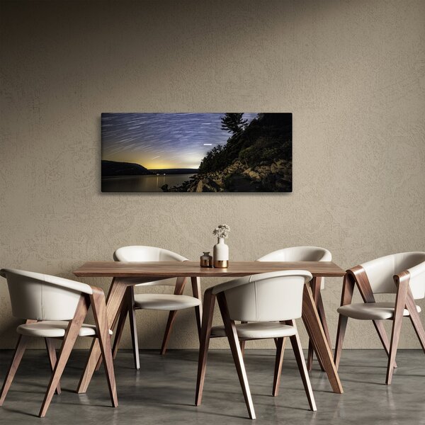 Slika - nebo u vrijeme zalaska sunca (120x50 cm)