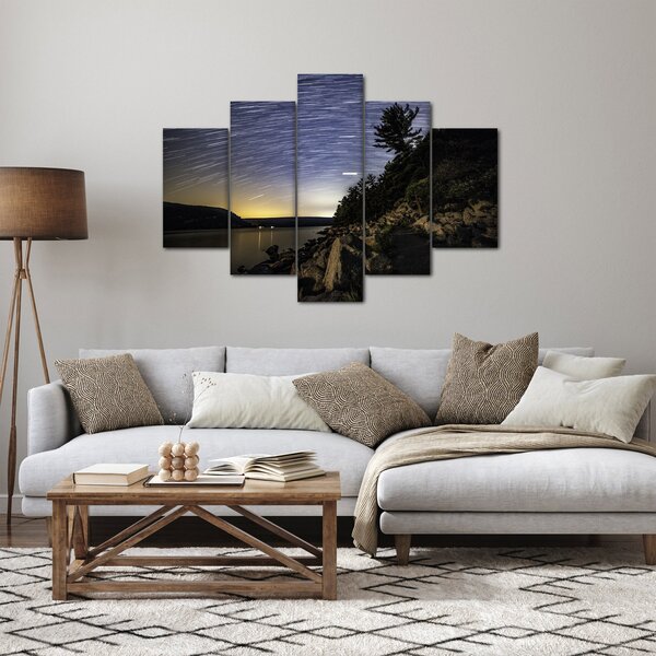 Slika - nebo u vrijeme zalaska sunca (150x105 cm)