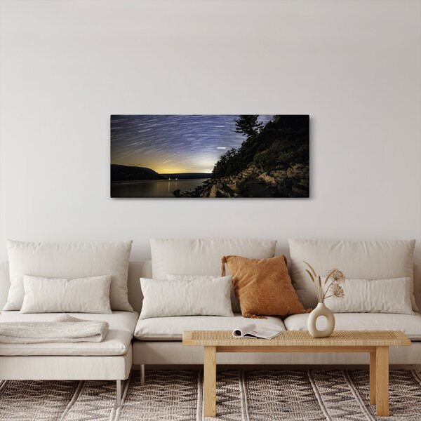 Slika - nebo u vrijeme zalaska sunca (120x50 cm)