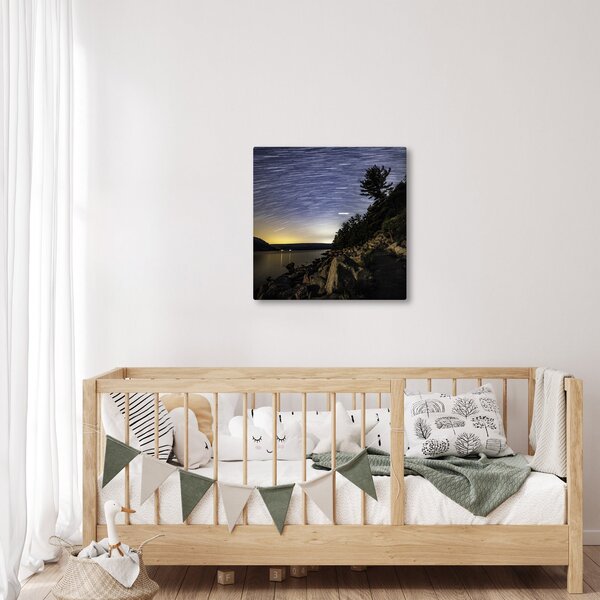Slika - nebo u vrijeme zalaska sunca (30x30 cm)