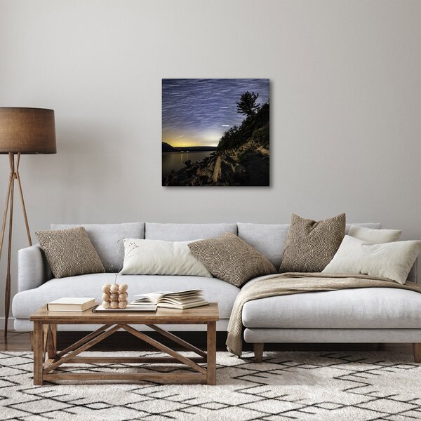 Slika - nebo u vrijeme zalaska sunca (30x30 cm)