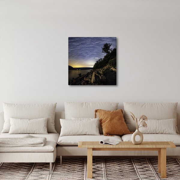 Slika - nebo u vrijeme zalaska sunca (30x30 cm)