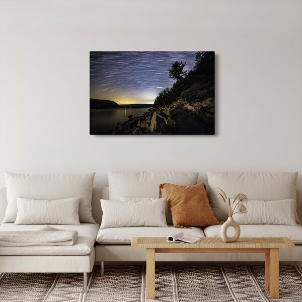 Slika - nebo u vrijeme zalaska sunca (90x60 cm)