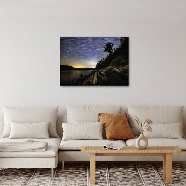 Slika - nebo u vrijeme zalaska sunca (70x50 cm)