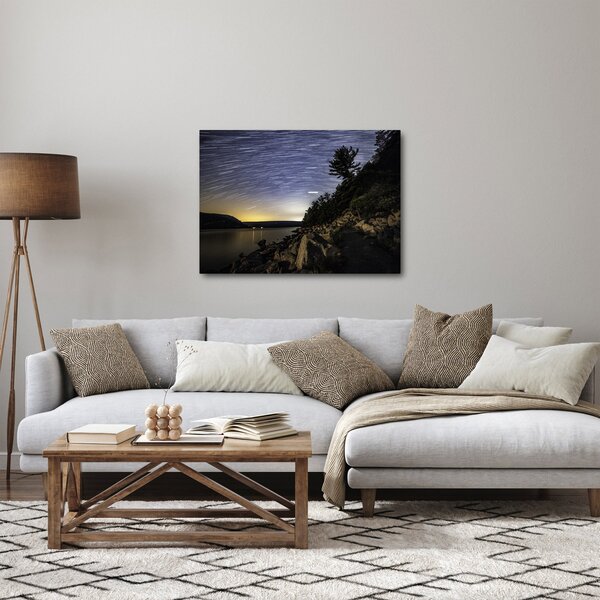 Slika - nebo u vrijeme zalaska sunca (70x50 cm)