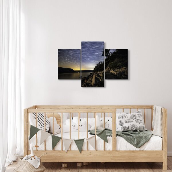 Slika - nebo u vrijeme zalaska sunca (90x60 cm)