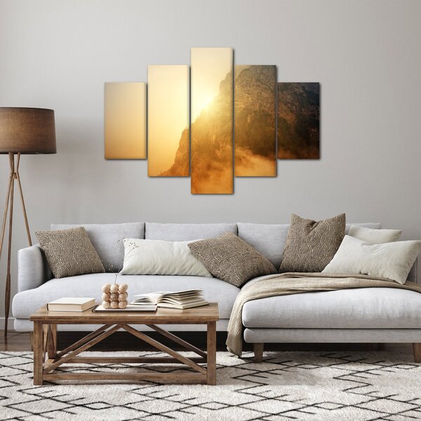 Slika planine u magli (150x105 cm)