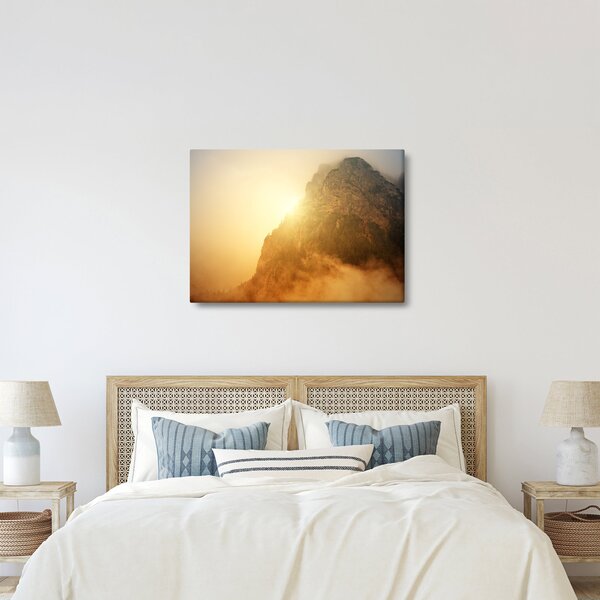 Slika planine u magli (70x50 cm)