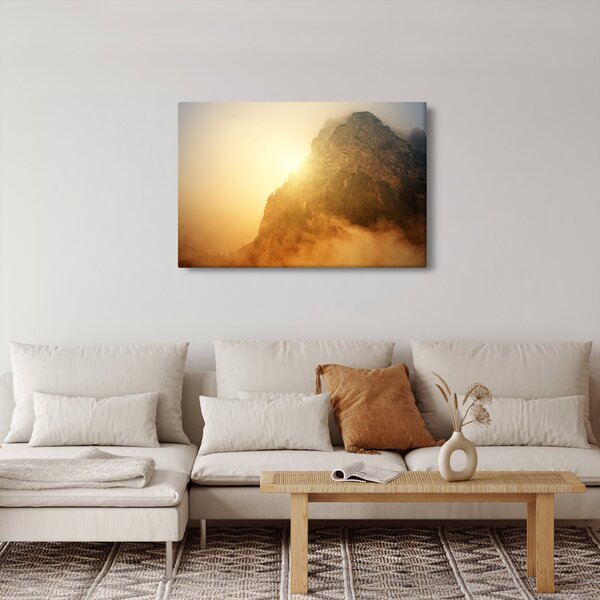 Slika planine u magli (90x60 cm)