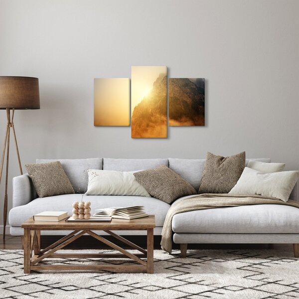 Slika planine u magli (90x60 cm)