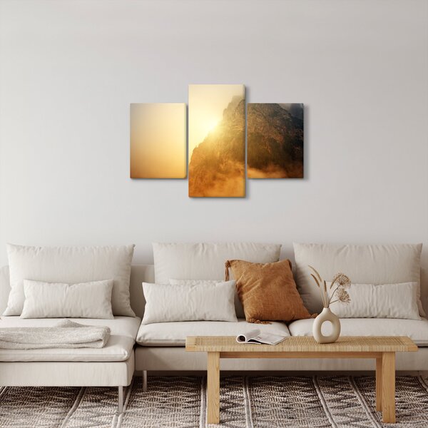 Slika planine u magli (90x60 cm)