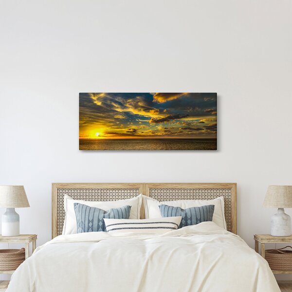 Zalazak sunca na moru (120x50 cm)