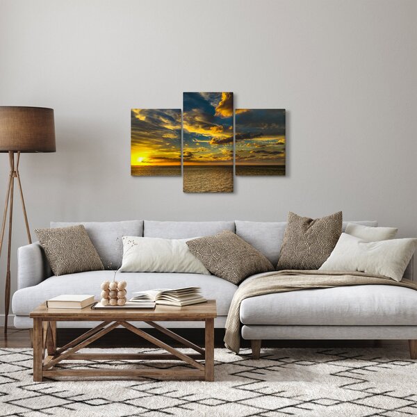 Zalazak sunca na moru (90x60 cm)