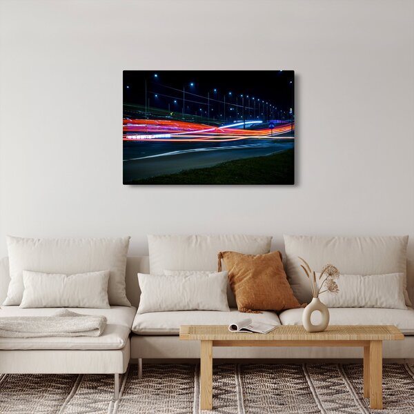 Slika noćnog grada (90x60 cm)