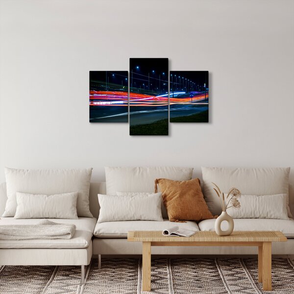 Slika noćnog grada (90x60 cm)