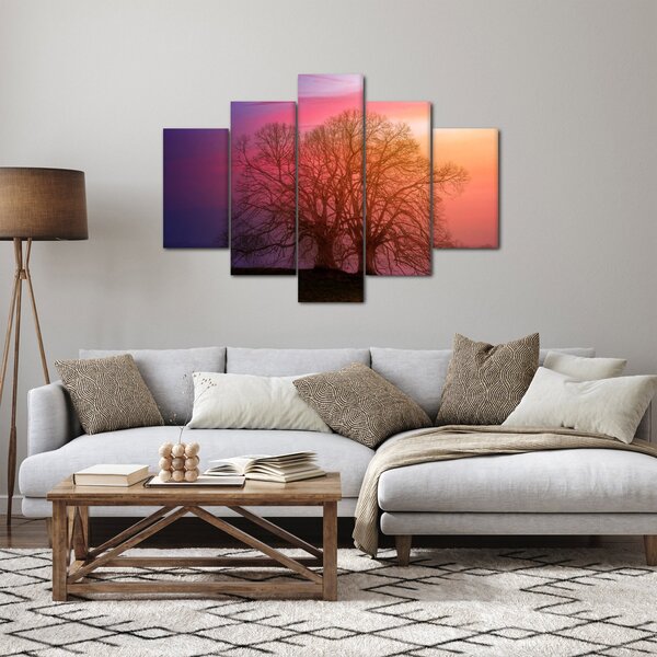 Slika drveća u magli (150x105 cm)