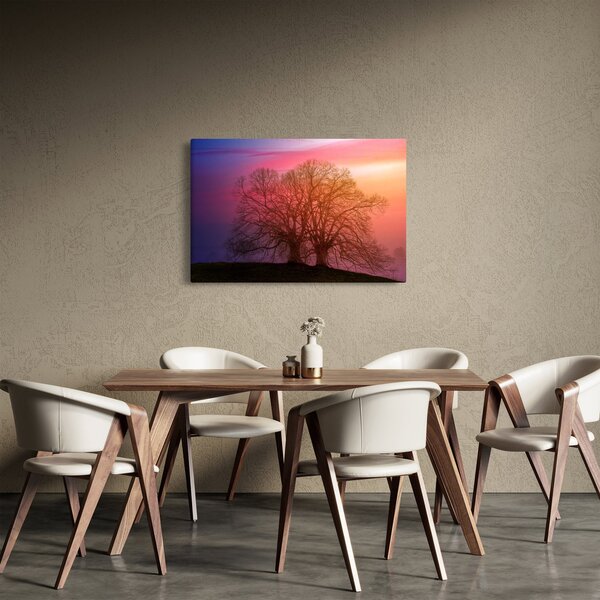 Slika drveća u magli (90x60 cm)